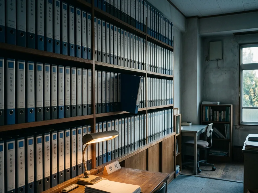 事務所の書架